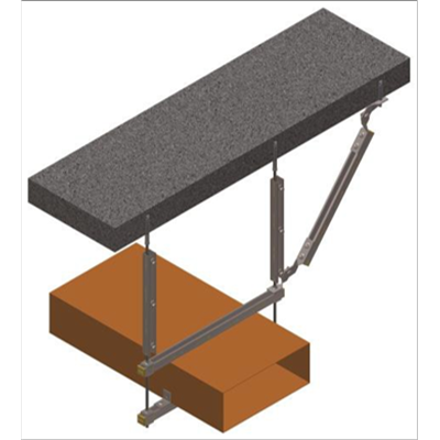 ≥0.38m2矩形風(fēng)管抗震支架